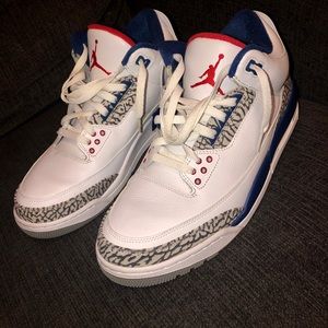 Jordan Retro 3 True Blue- Dead stock
